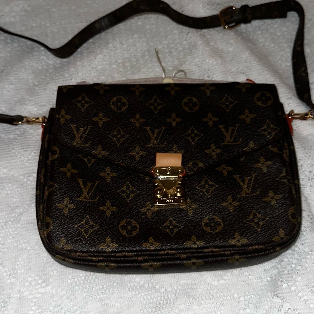 Monogram Brown Crossbody Bag